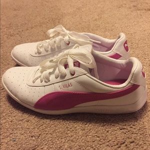 PUMA_Sneaker_Pink/White_Size 6